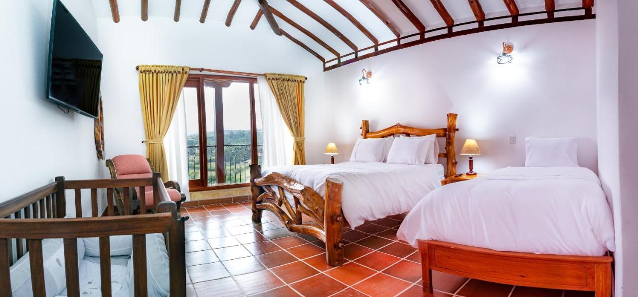 Hotel Campestre Cordillera De Los Andes Villa de Leyva Εξωτερικό φωτογραφία