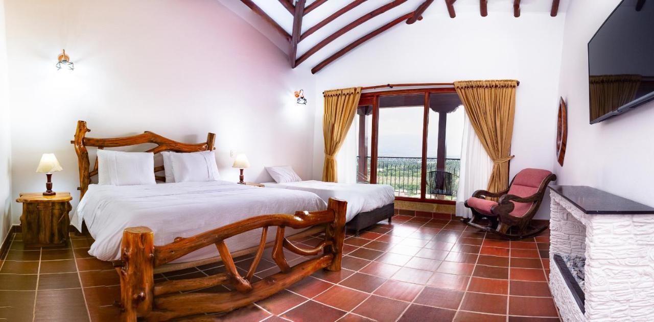 Hotel Campestre Cordillera De Los Andes Villa de Leyva Εξωτερικό φωτογραφία